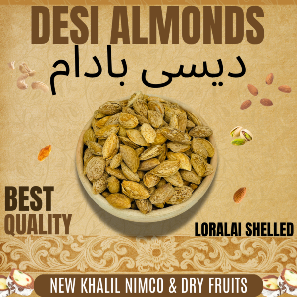 Desi Badam 1Kg Almonds Sabit