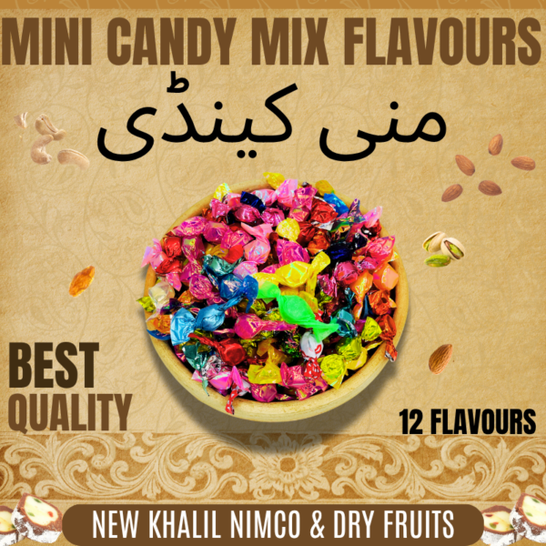 Mini Candy 1kg (12 Plus Flavors)