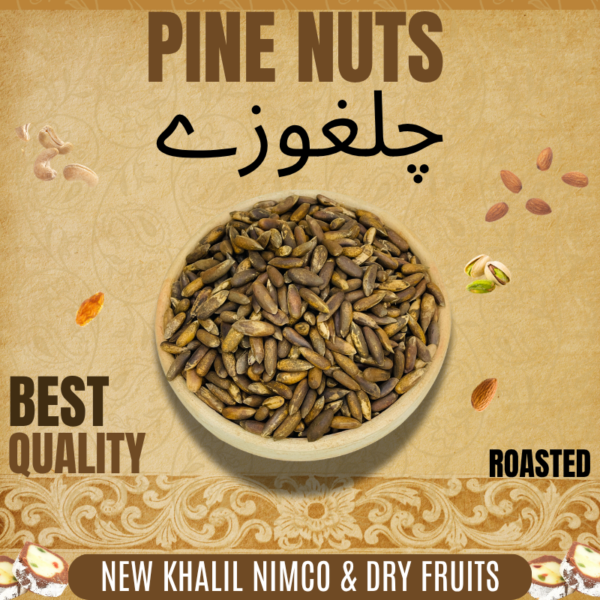 Chilgoza 1kg Pine nuts (چلغوزہ )