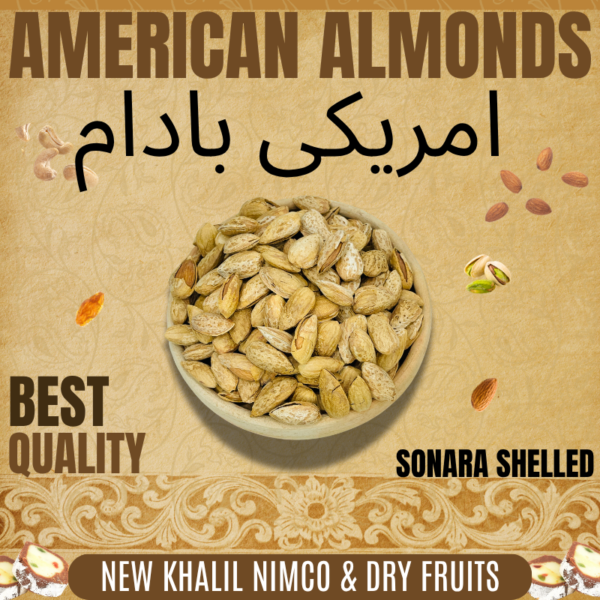 American Almonds  (Badam)