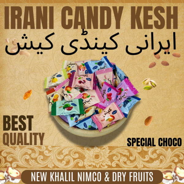 Irani Kish Toffee 1kg fruity Candy